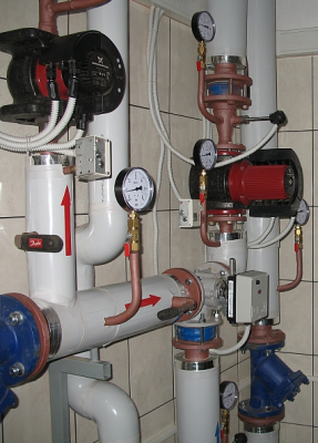 Completion of pump valve heat exchange